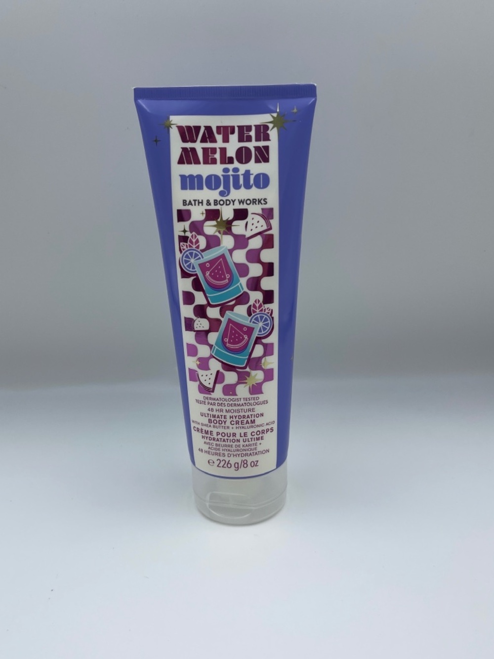 NEW WATERMELON MOJITO CREAM BATH & BODY WORKS FULL-SIZE 226g rare